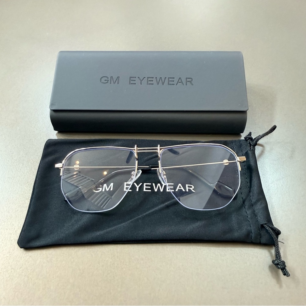 GM Eyewear Aviator Style Fashion Glasses